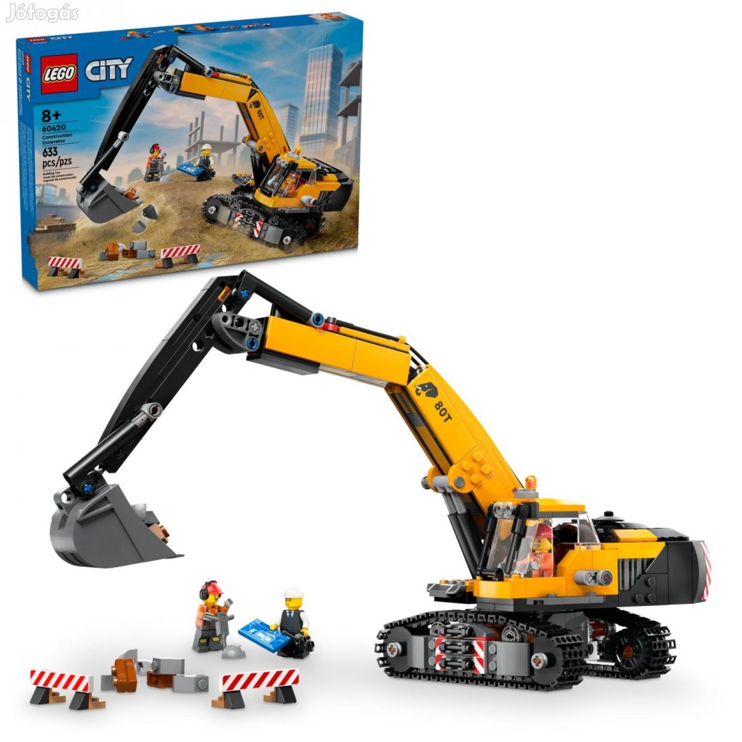 LEGO City 60420 Sárga markológép - 60420