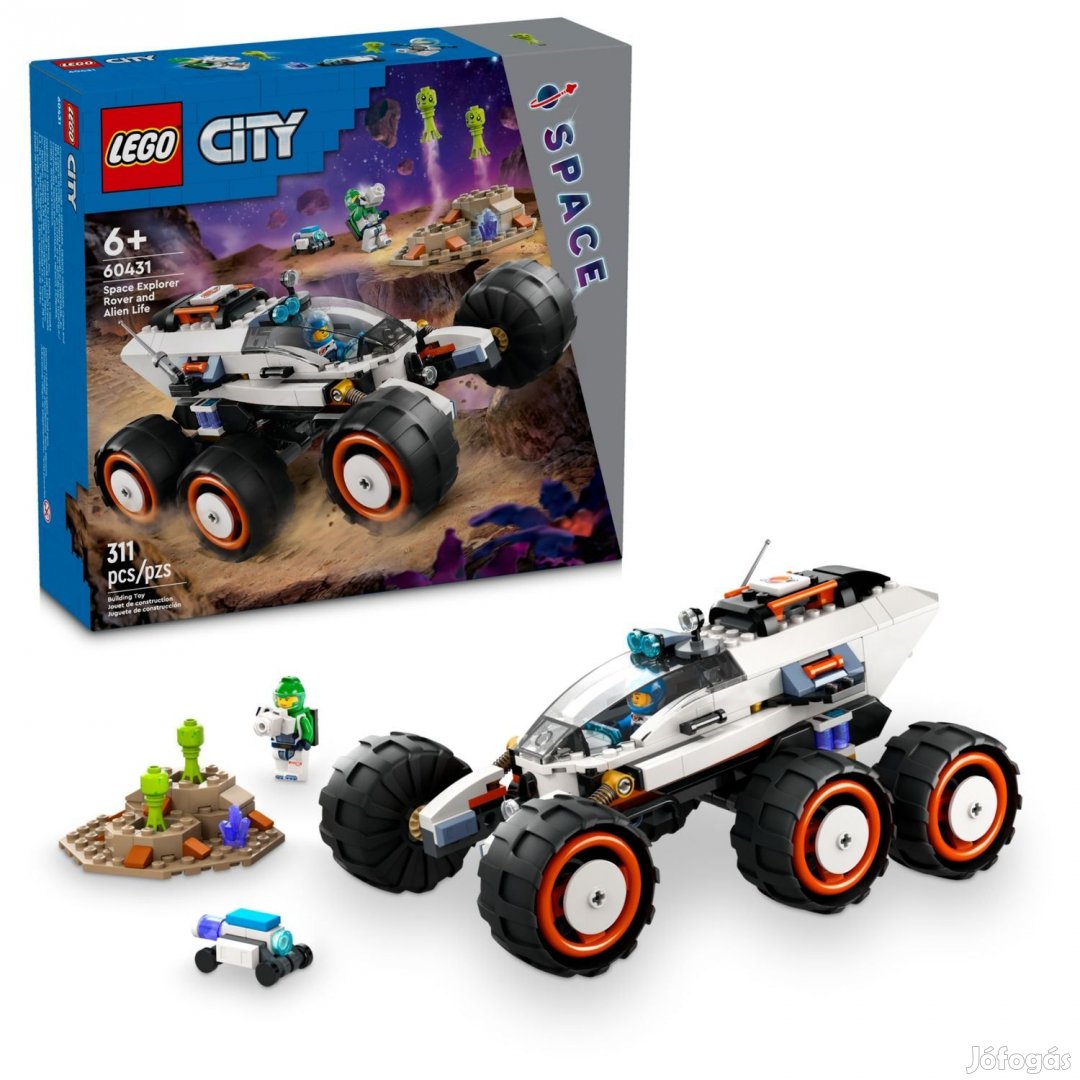 LEGO City 60431 Űrfelfedező jármű és a földönkívüliek - 60431