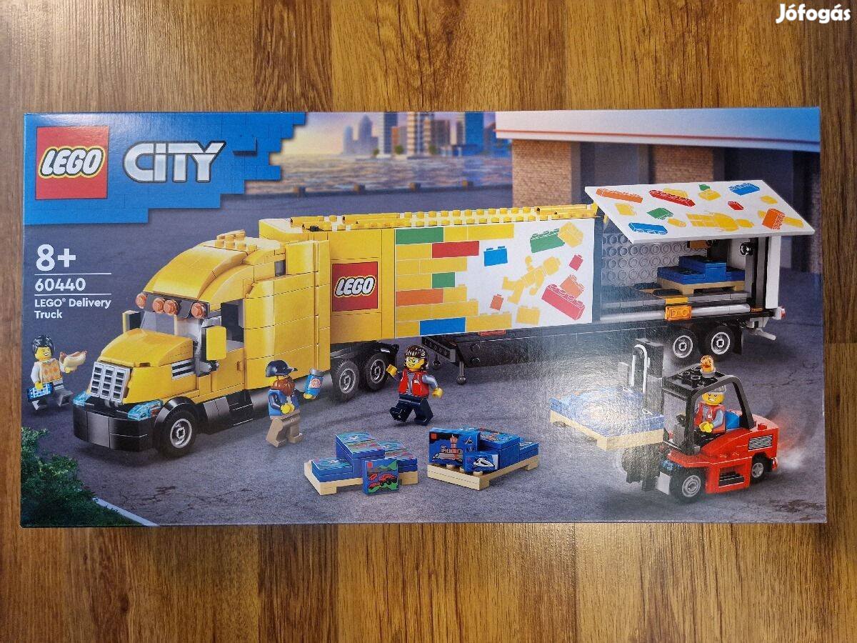 LEGO City 60440 - Sárga szállító kamion