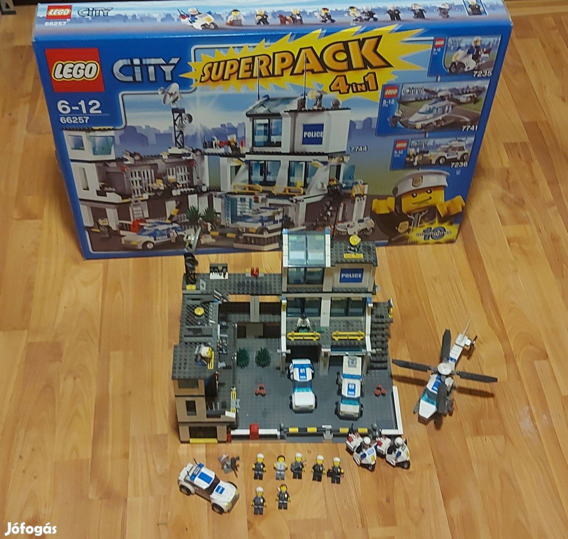 LEGO City 66257 + doboz + leírás megkimélt BP!