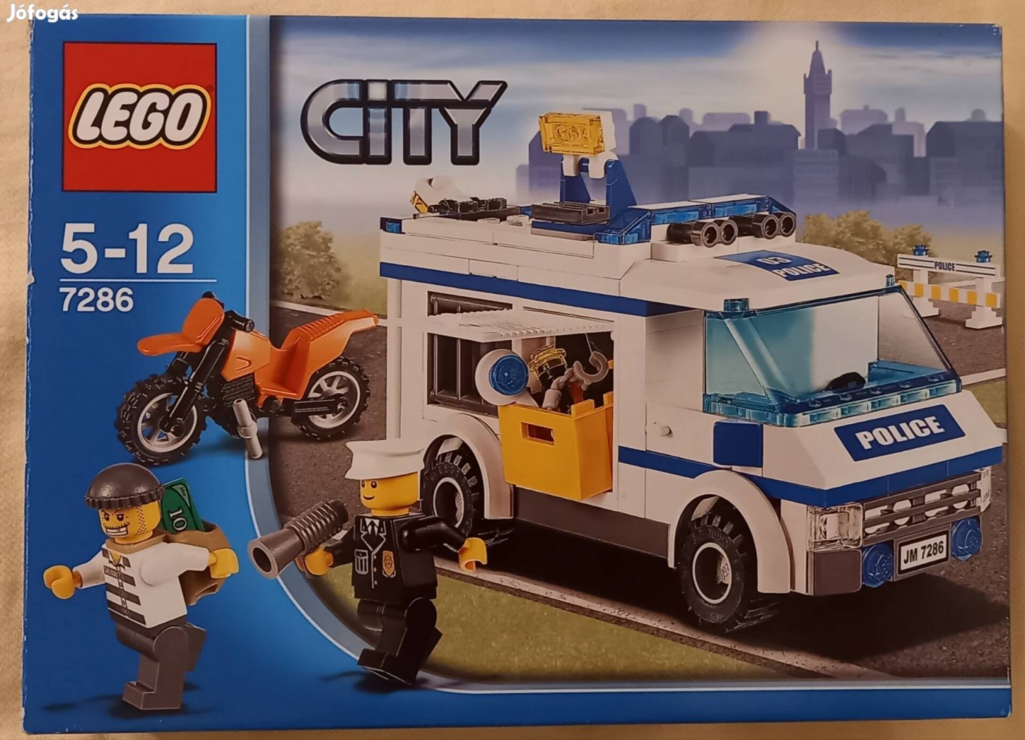 LEGO City 7286 Fogolyszállítmány