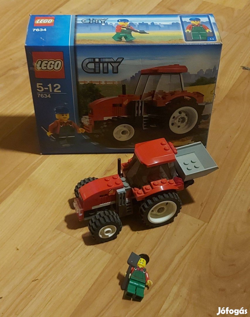 LEGO City 7634 traktor + doboz + leírás megkimélt BP