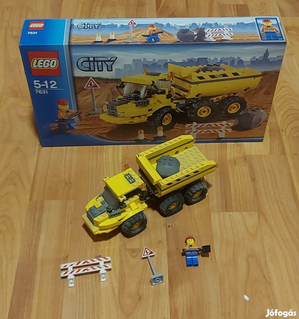 LEGO City 7681 dömper + doboz + leírás megkimélt BP!