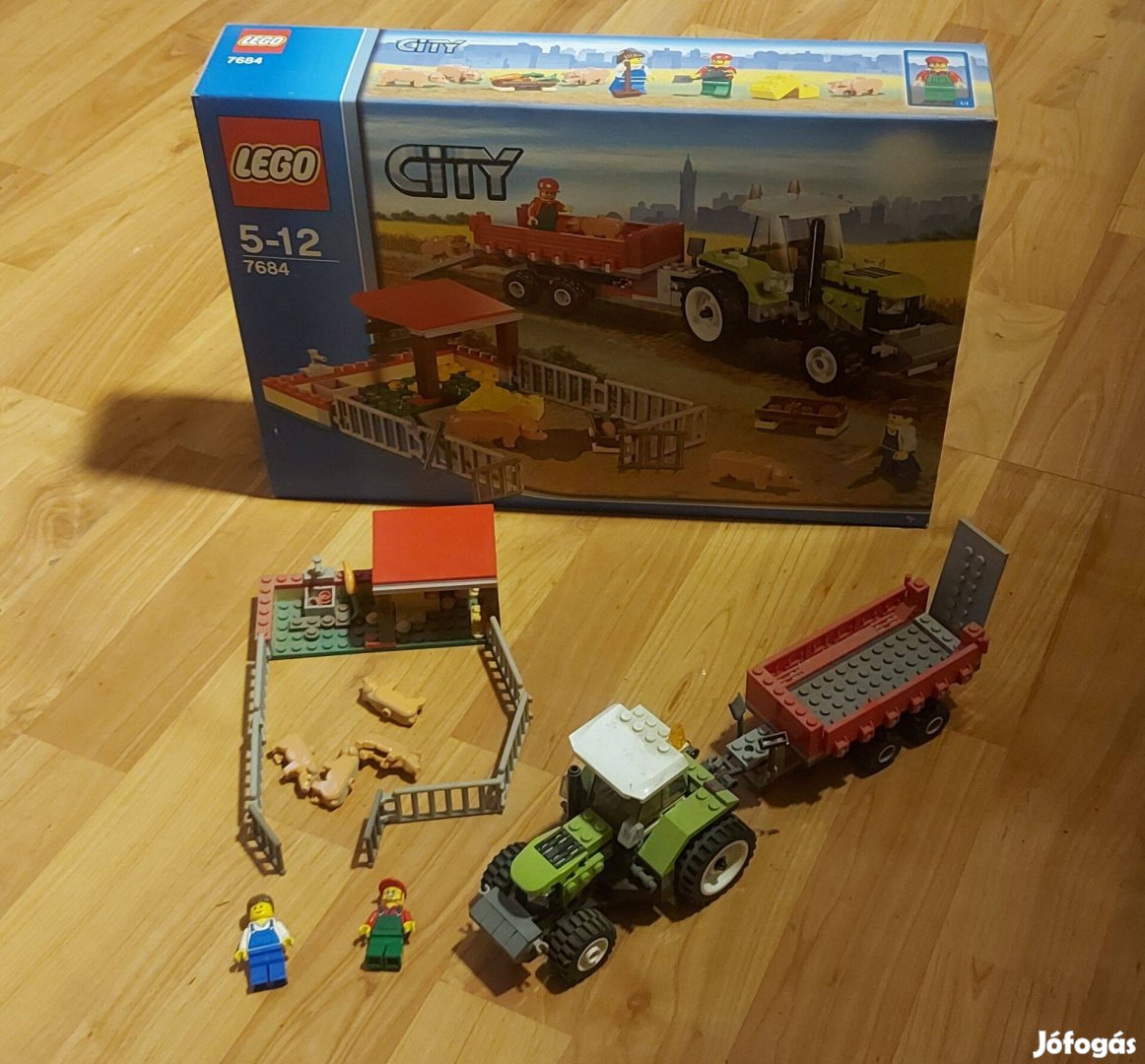 LEGO City 7684 farm + doboz + leírás megkimélt BP!