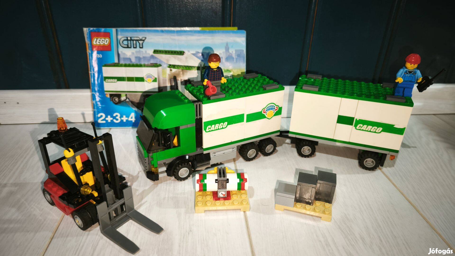 LEGO City 7733 - Truck & Forklift