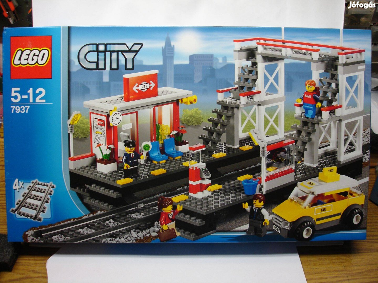 LEGO City 7937 Vasútállomás Bontatlan