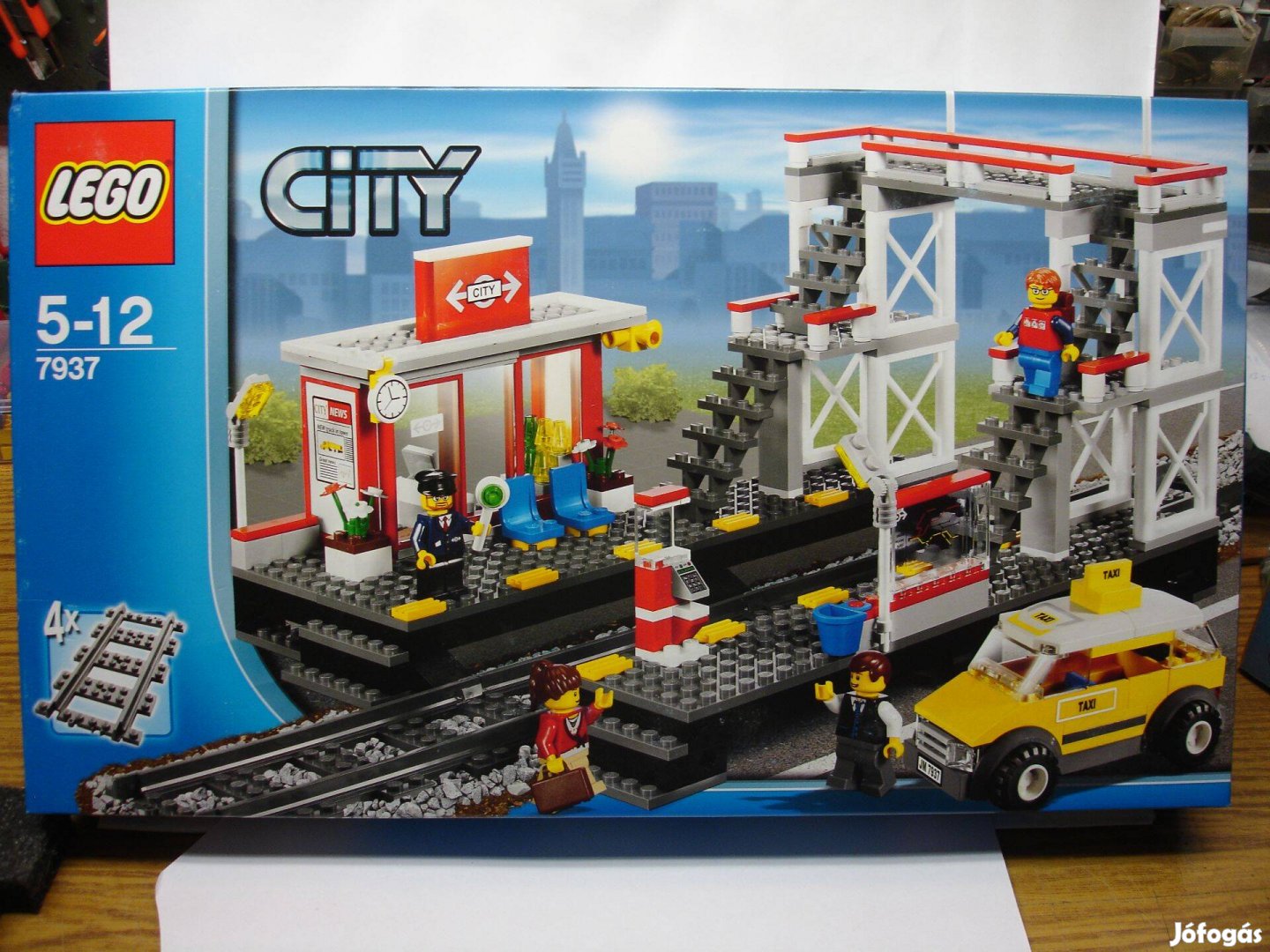 LEGO City 7937 Vasútállomás Bontatlan