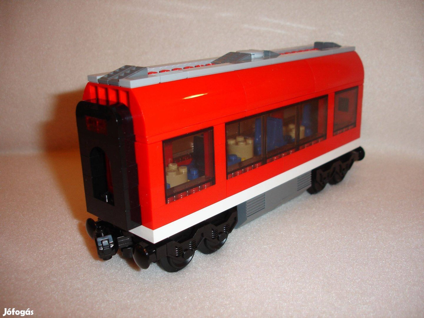 LEGO City 7938 személy vonat vasút középső kocsija új