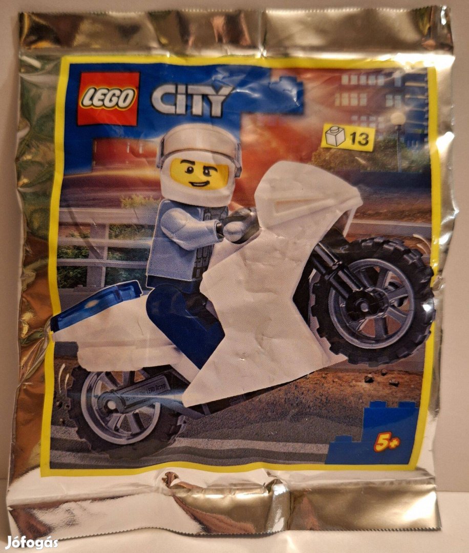 LEGO City 952103 Policeman and Motorcycle