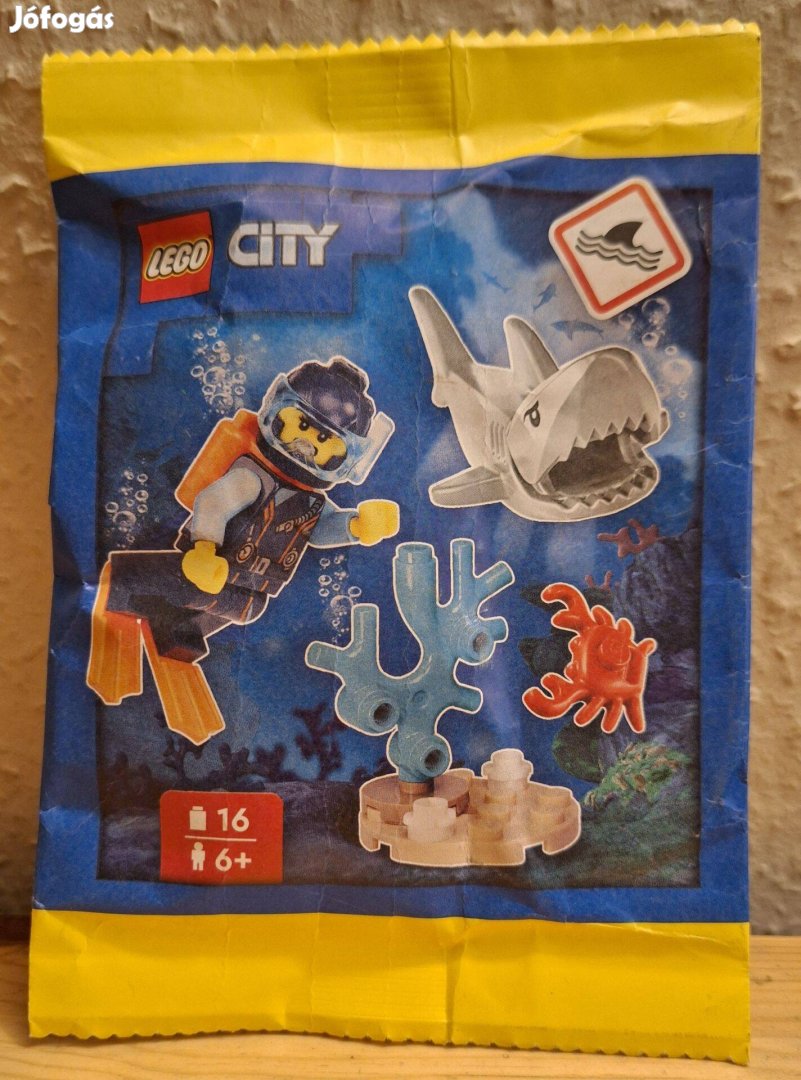 LEGO City 952406 Diver with Reef and Shark