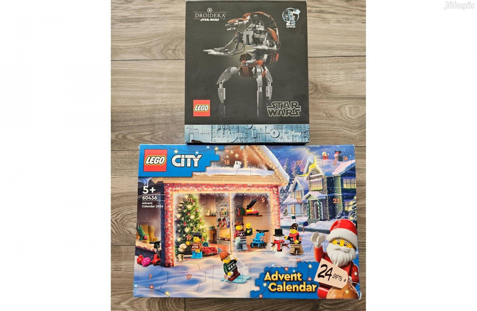 LEGO City Adventi naptár 2024 60436 Star Wars Droideka 75381 új eladó!