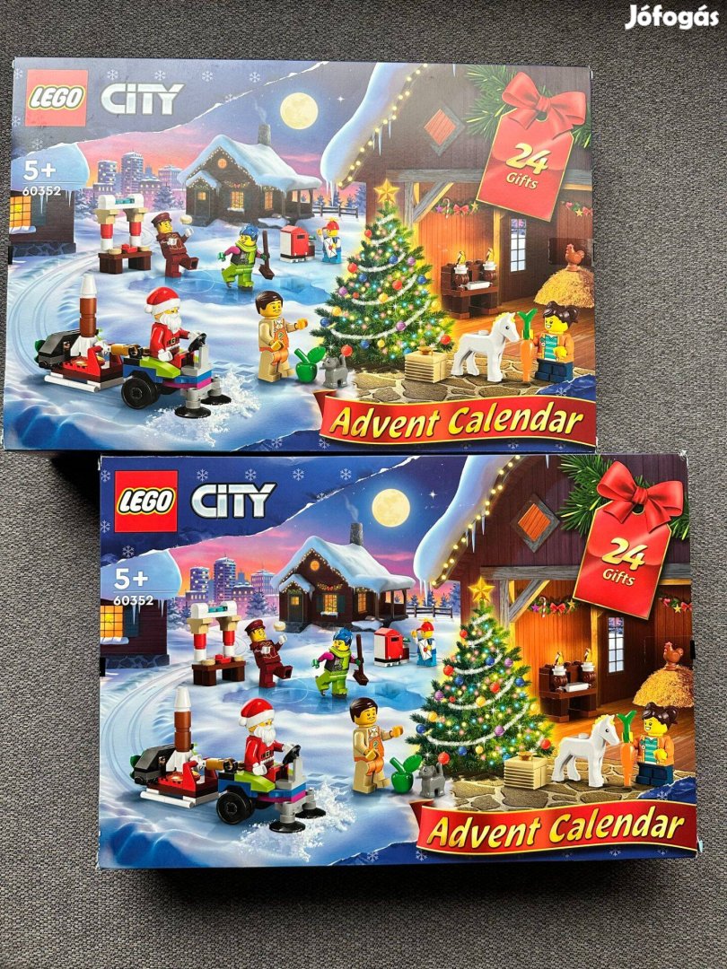 LEGO City Adventi naptárak (2022-es) 60352 -2 db