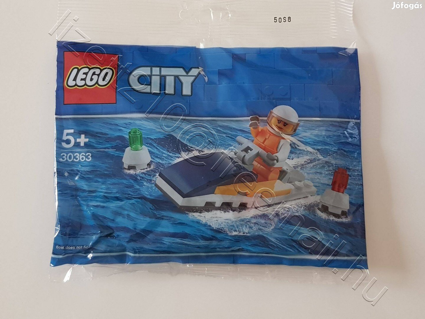 LEGO City Jet Ski 30363 vadonatúj bontatlan csomagolás 2 csomag