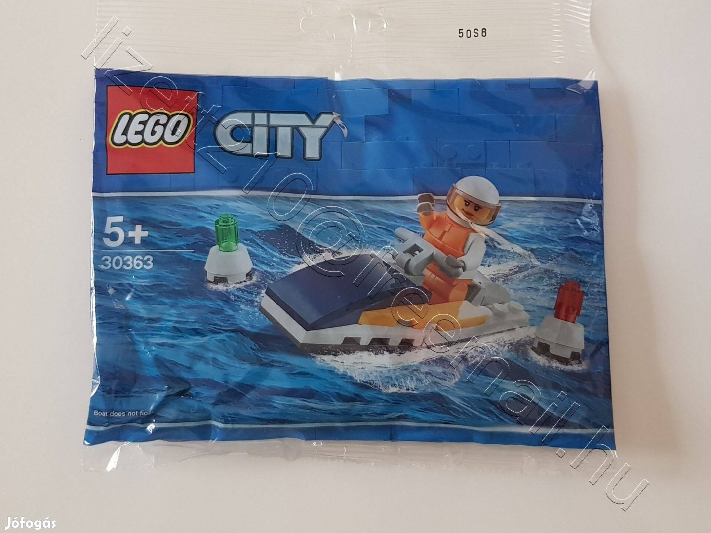LEGO City Jet Ski (30363) vadonatúj bontatlan csomagolás