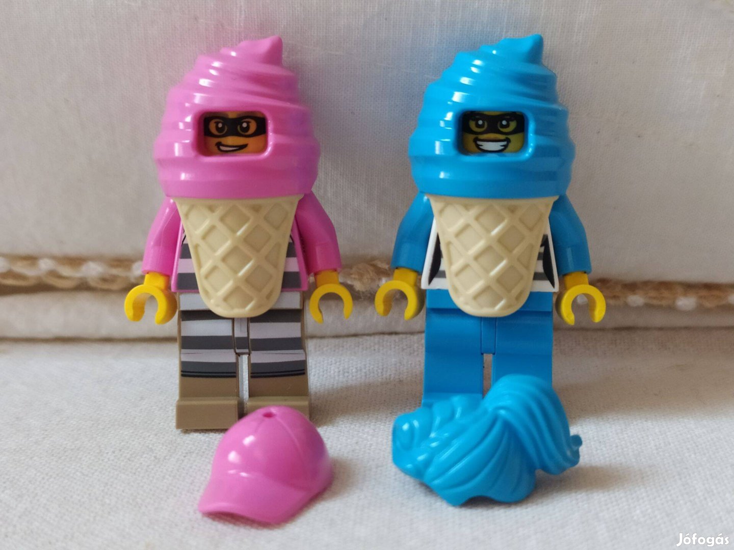 LEGO City Minifigurák Fagylaltos bűnözők