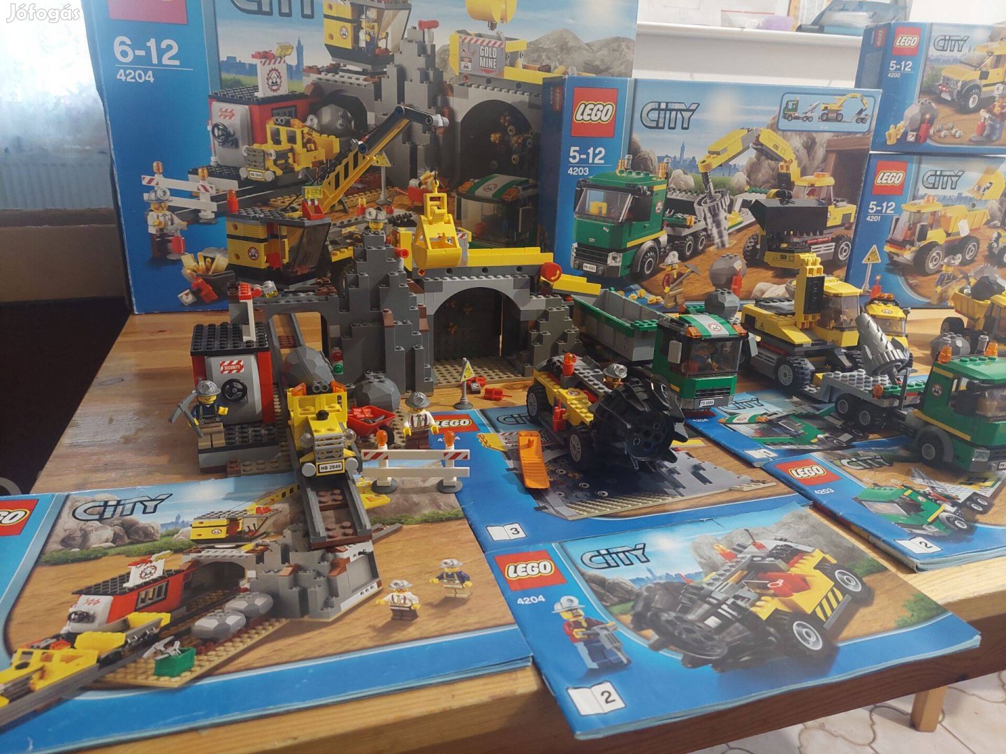 LEGO City Nagy Bánya szett 4204, 4200, 4201, 4203