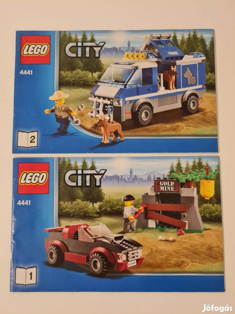 LEGO City Rendőrkutyás furgon 4441