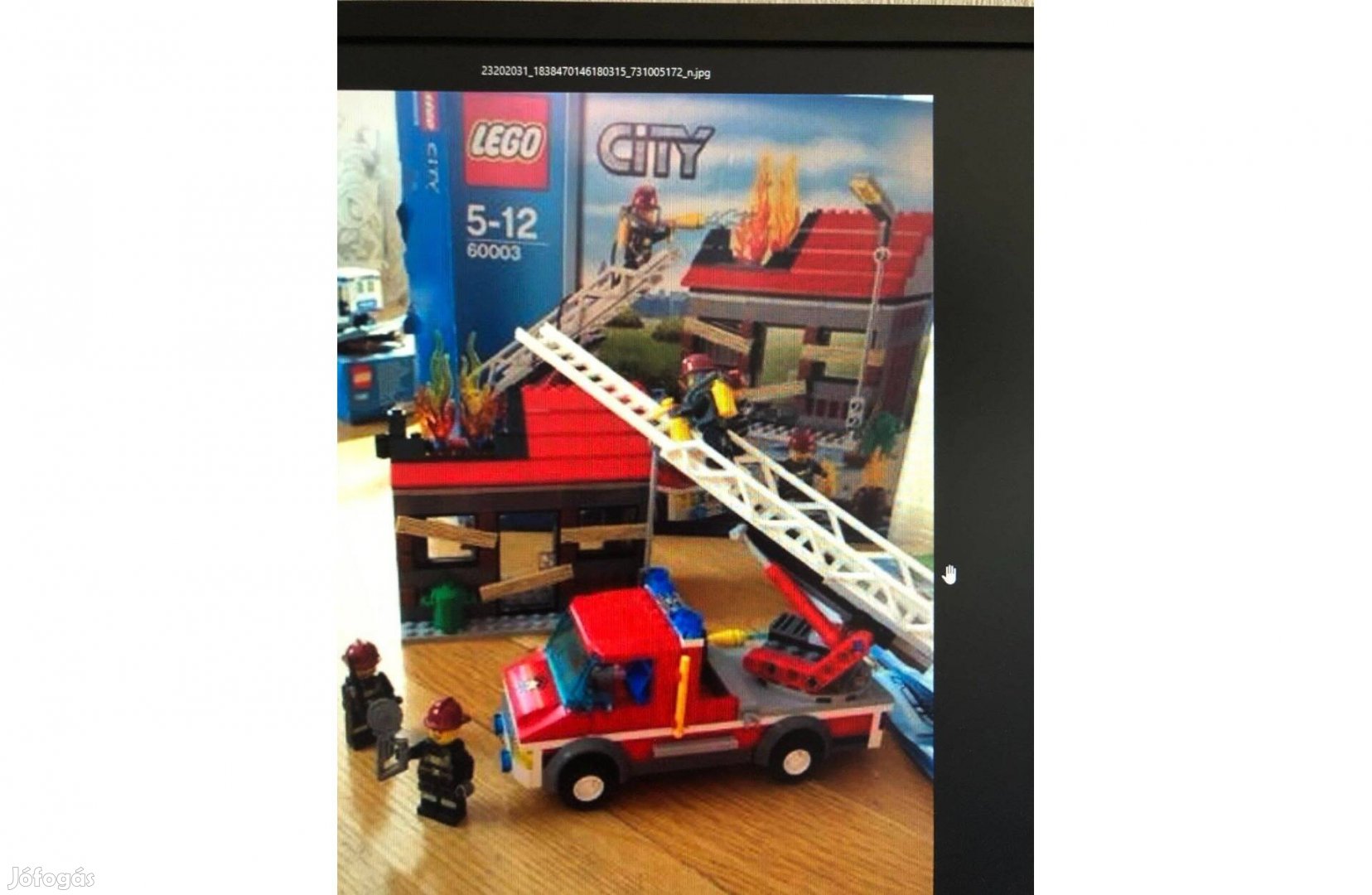 LEGO City Tűzoltó rohamkocsi (60003) játék