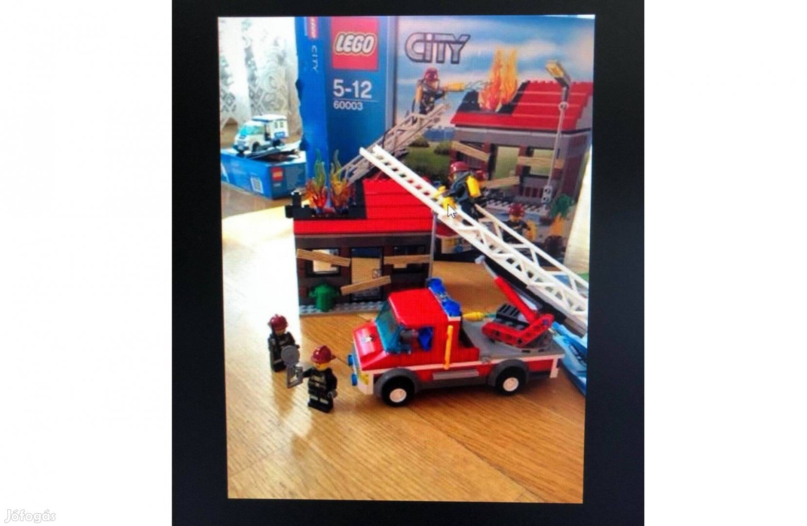 LEGO City Tűzoltó rohamkocsi (60003) játék