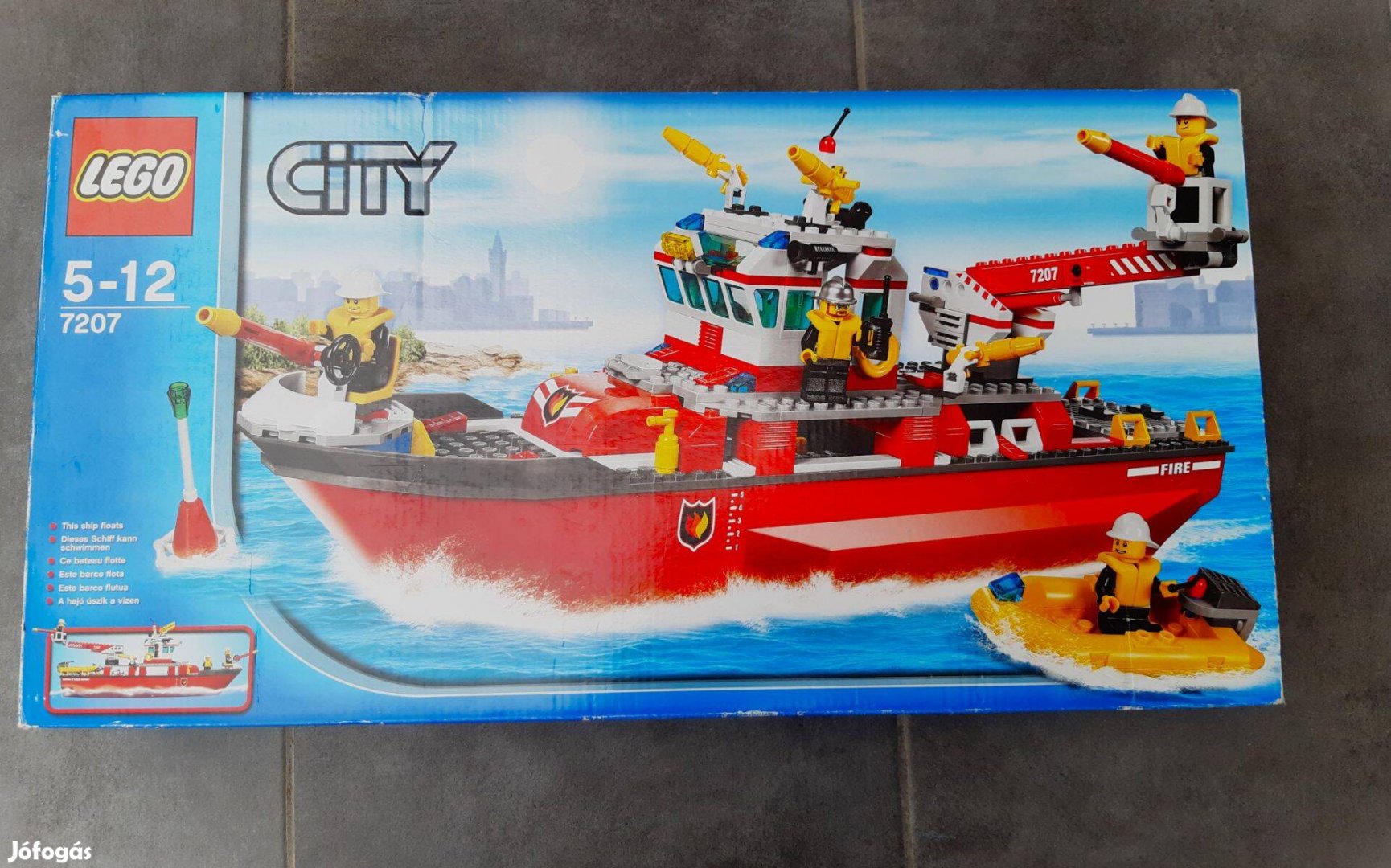 LEGO City Tűzoltóhajó (7207)