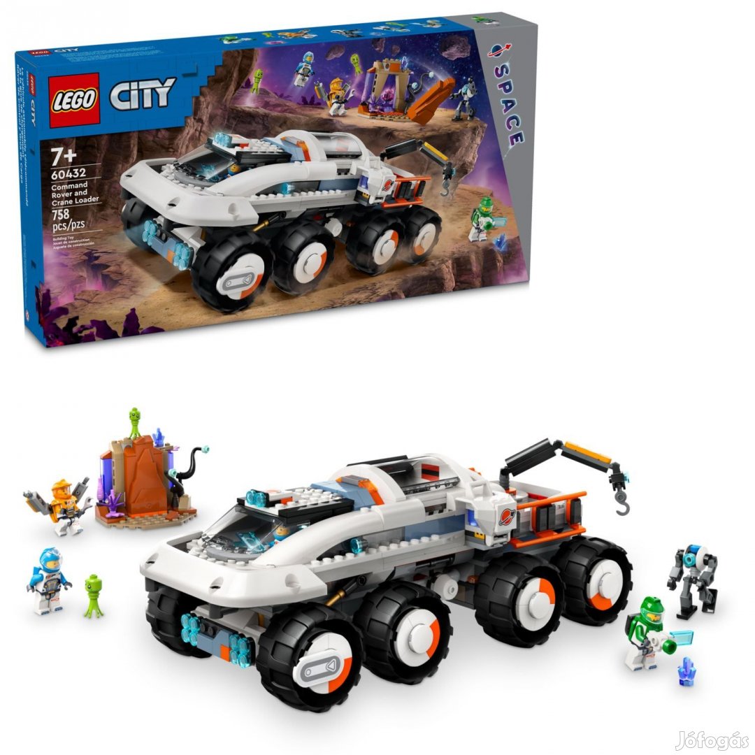 LEGO City  60432 Parancsnoki jármű és rakodódaru - 60432