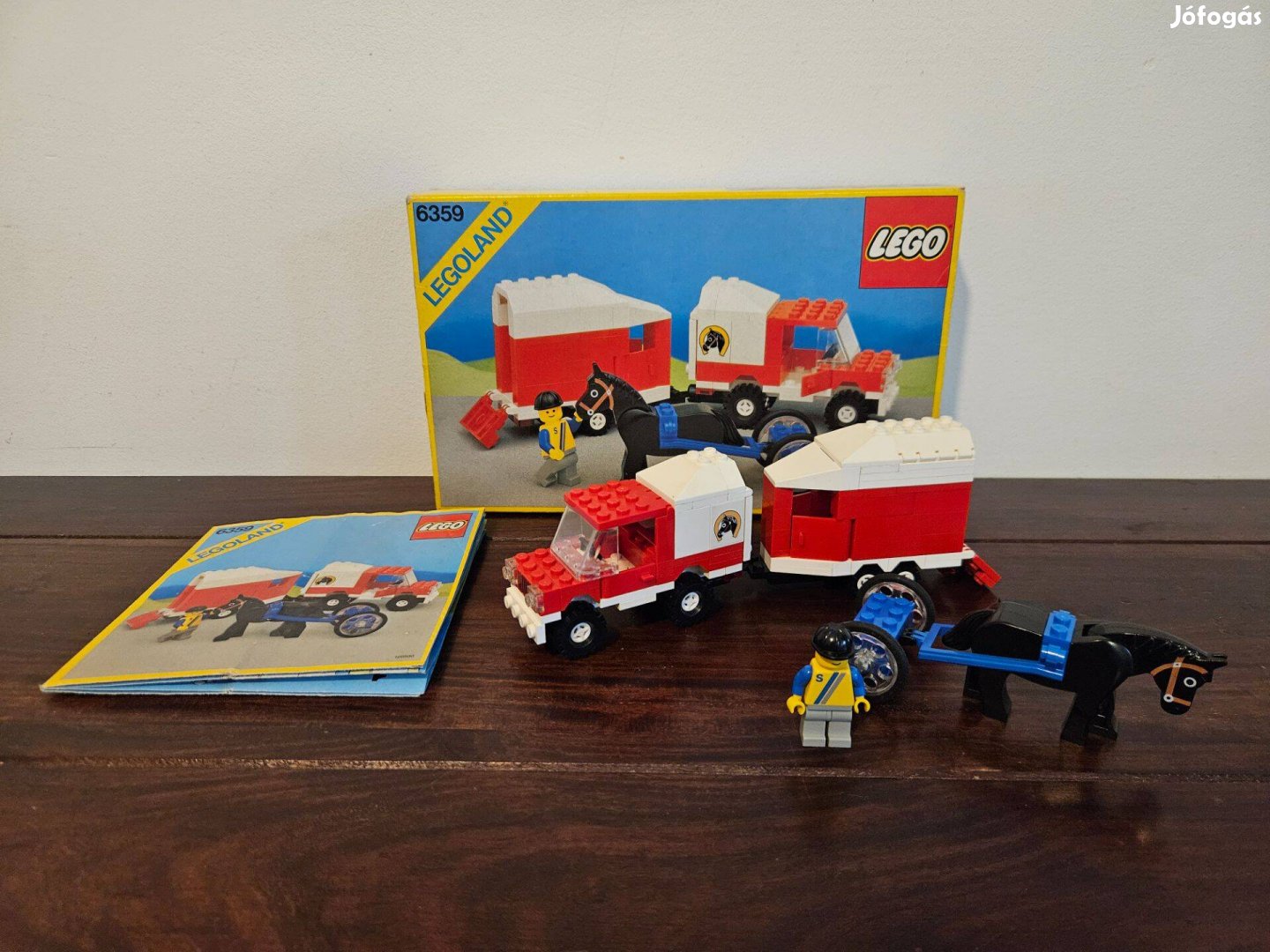 LEGO City - 6359 - Horse Trailer , dobozzal, leírással