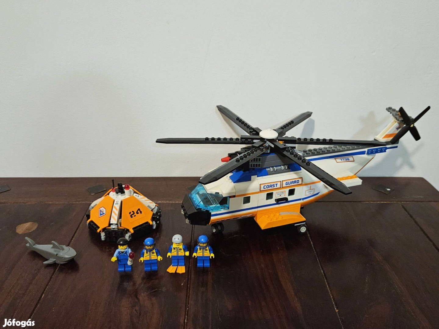 LEGO City - 7738 - Coast Guard Helicopter & Life Raft