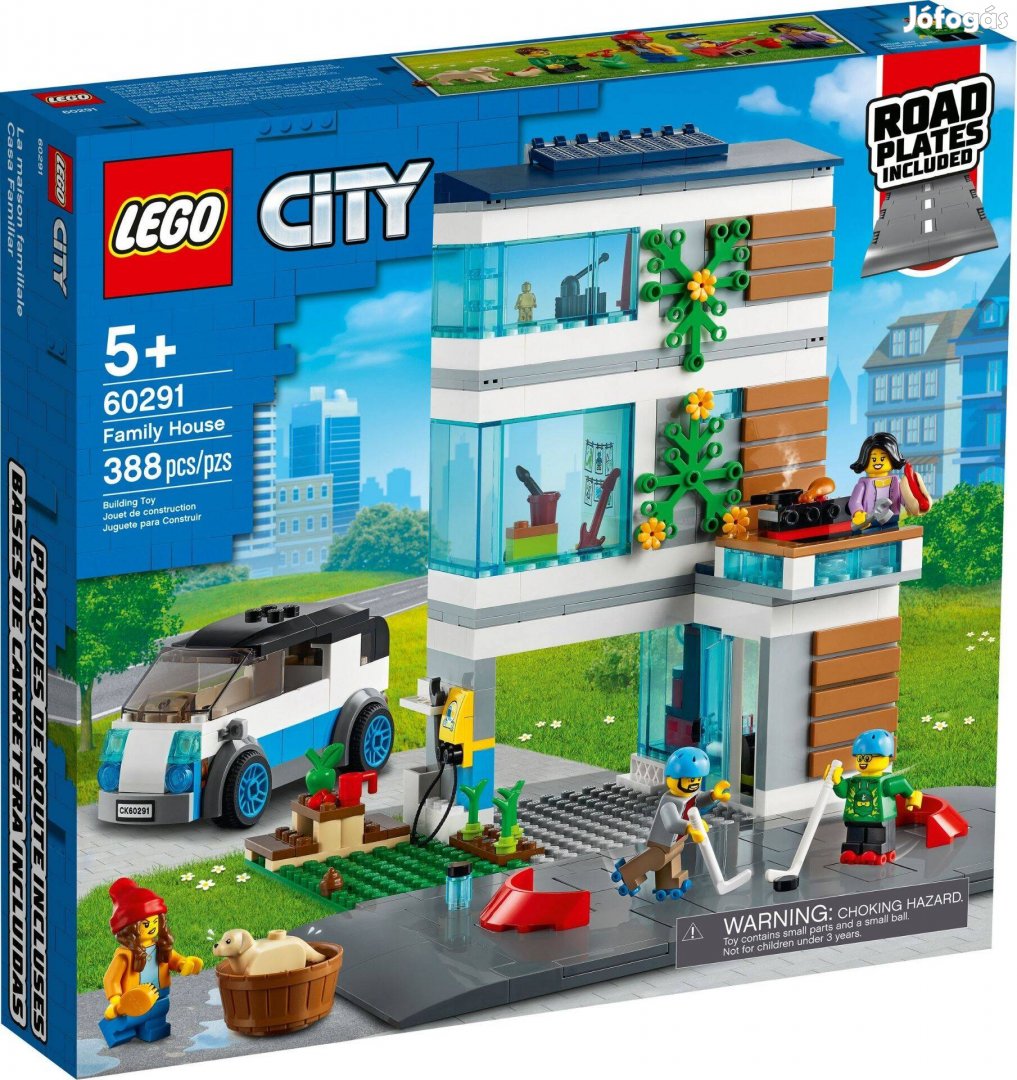 LEGO City - Családi ház 60291 Új, bontatlan, szép dobozzal!