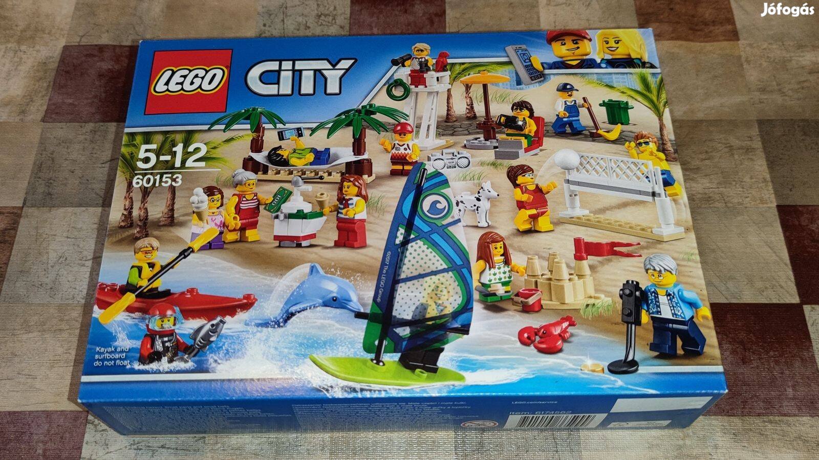 LEGO City - Figuracsomag - Szórakozás a tengerparton 60153 Új