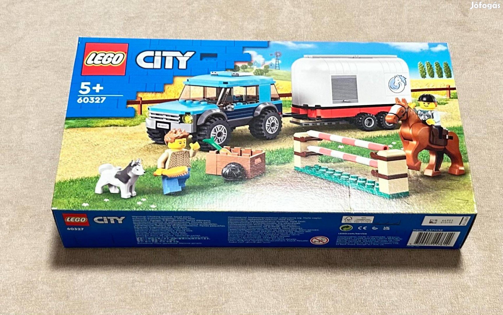 LEGO City - Lószállító 60327 - Új, bontatlan