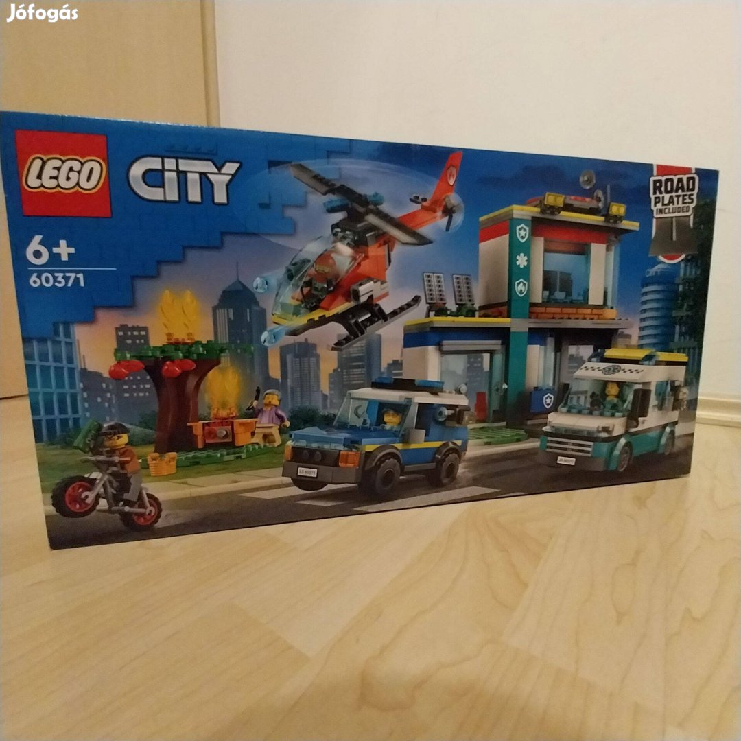 LEGO City - Mentő járművek központja 60371