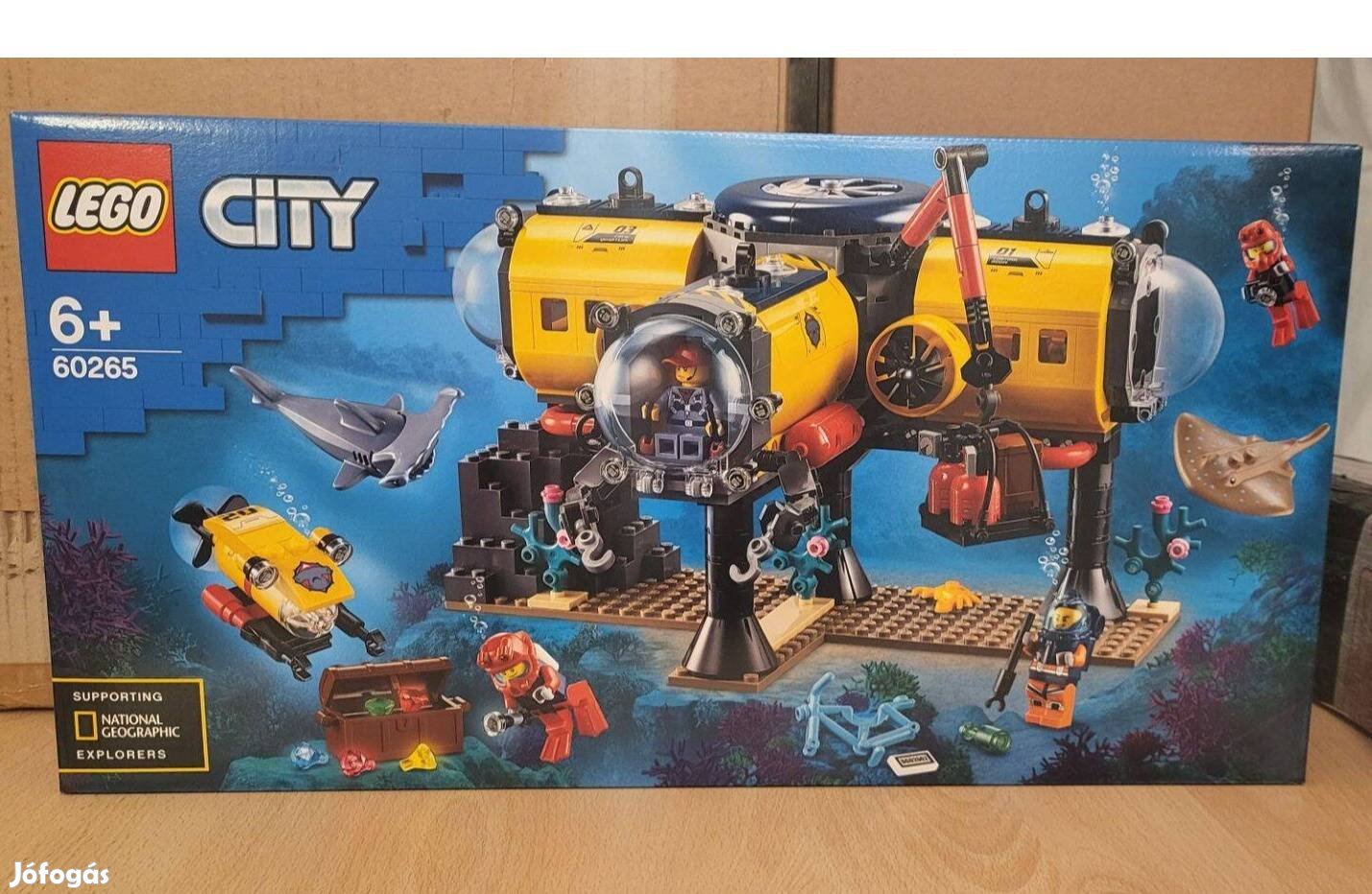 LEGO City - Óceánkutató bázis 60265 új, bontatlan
