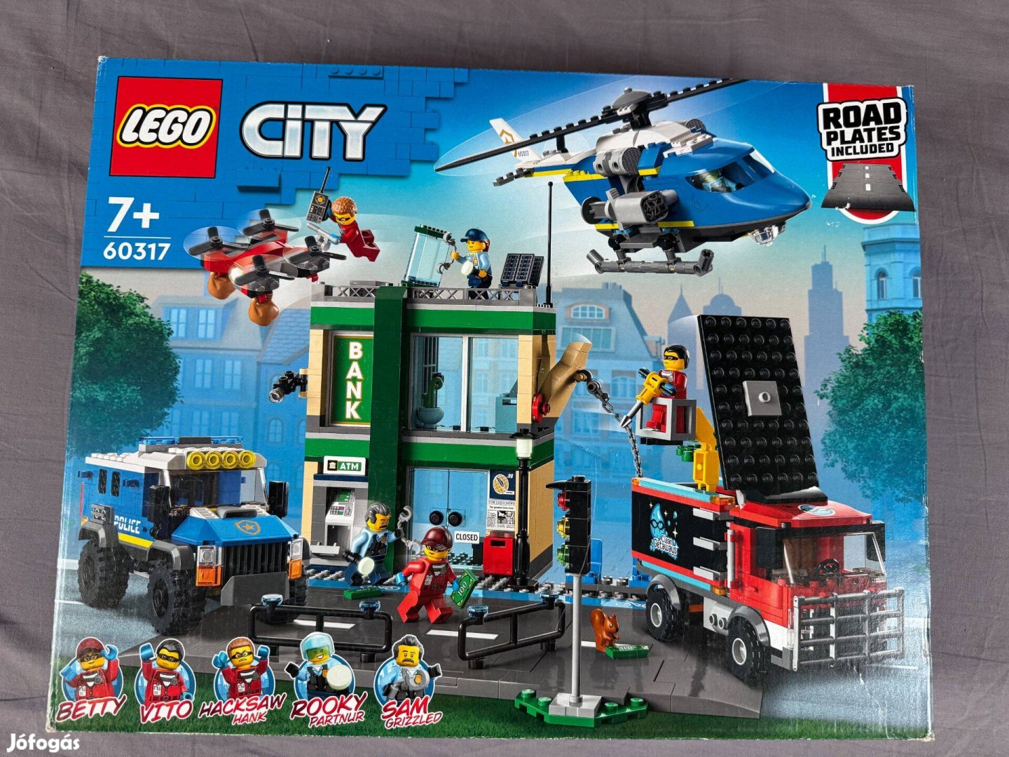 LEGO City - Rendőrségi üldözés a banknál (60317)