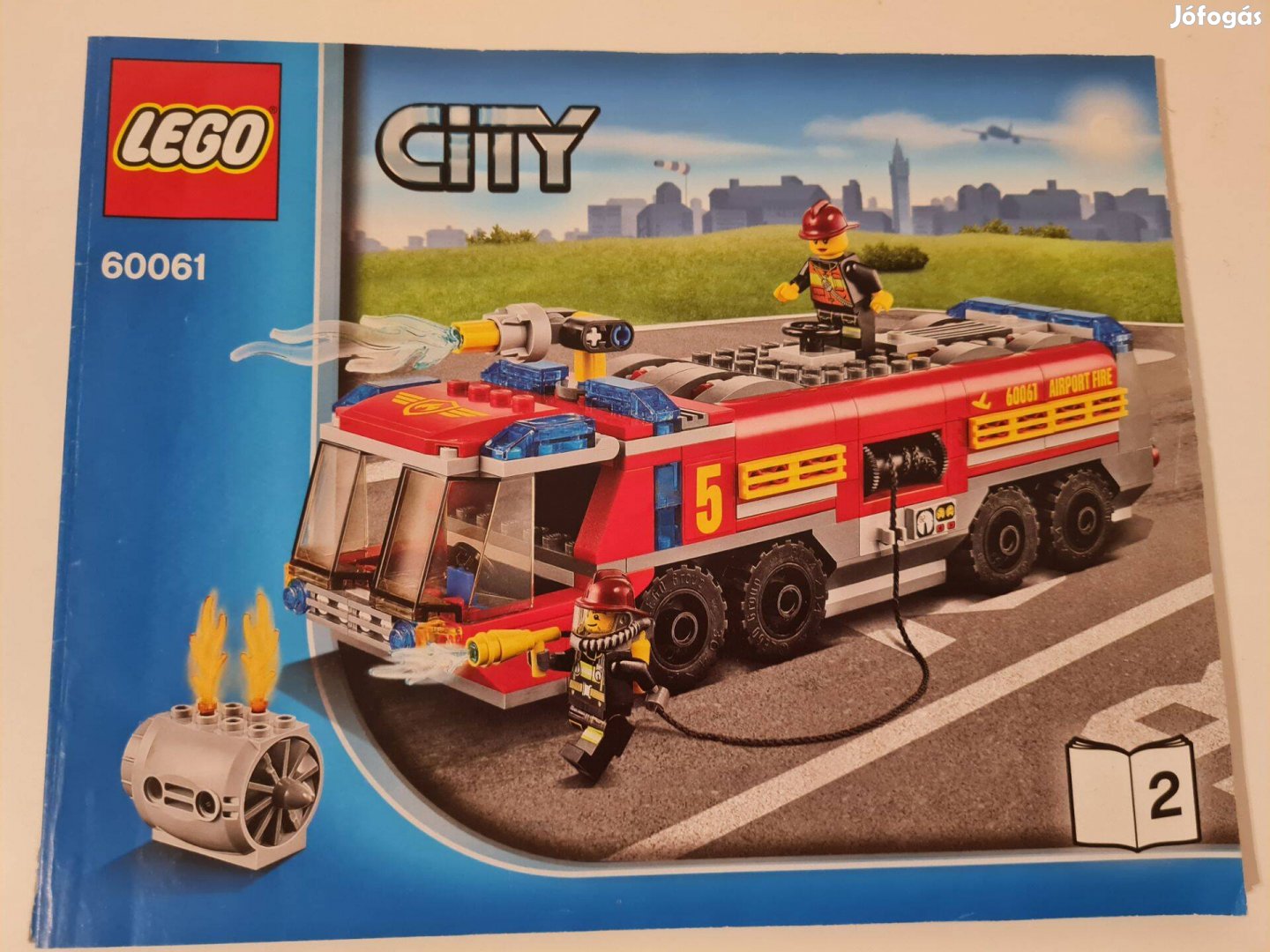 LEGO City - Repülőtéri tűzoltóautó (60061)