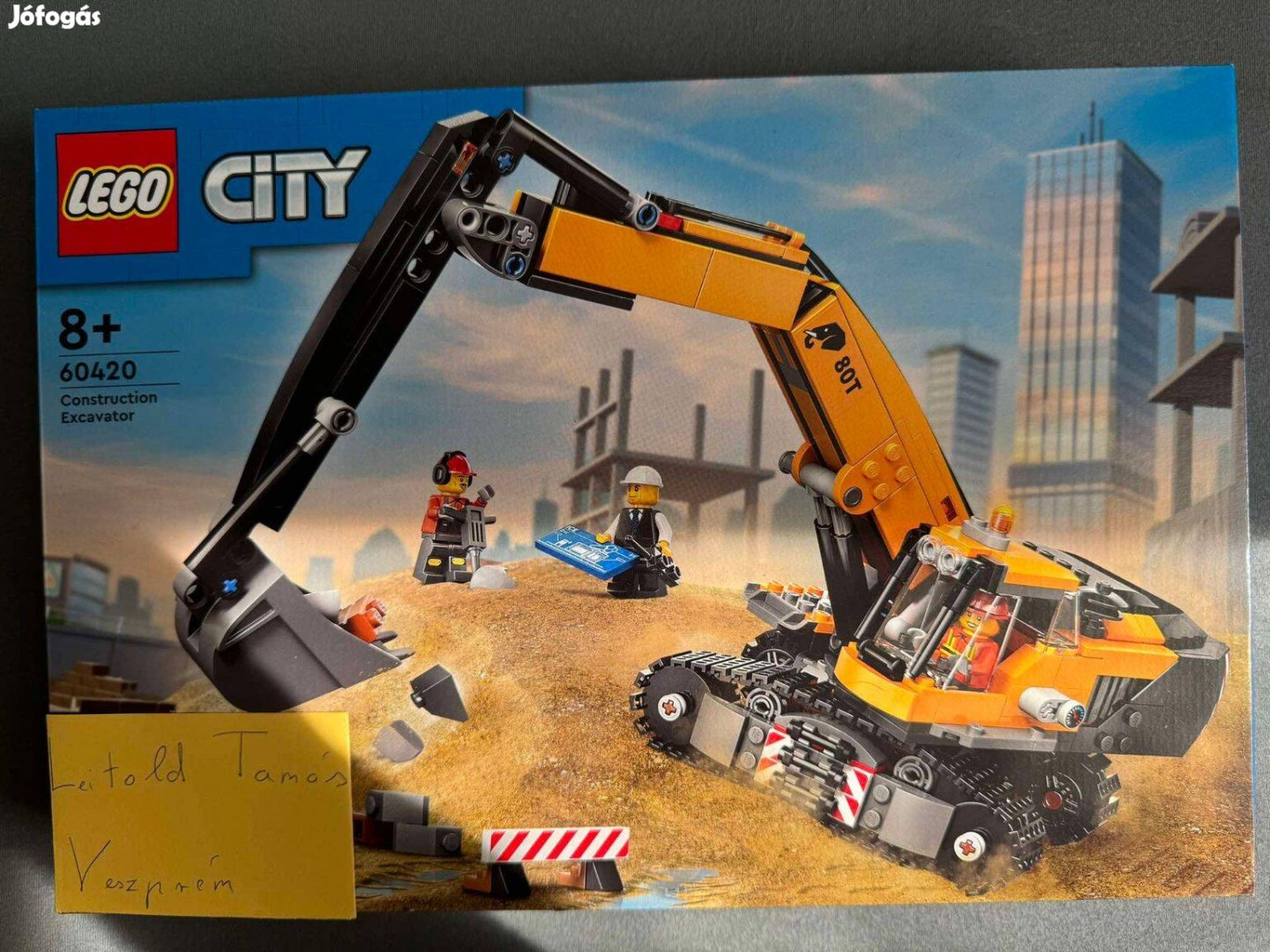 LEGO City - Sárga markológép (60420)