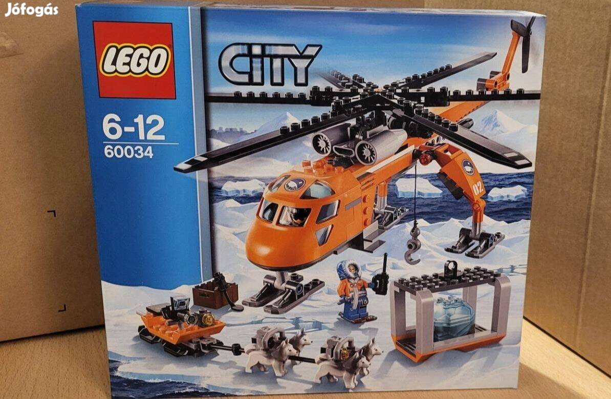 LEGO City - Sarki emelőhelikopter 60034 új, bontatlan