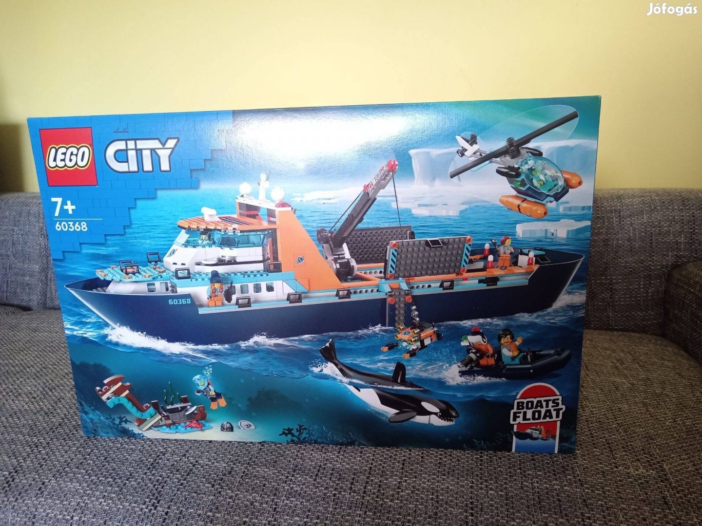 LEGO City - Sarkkutató hajó (60368) bontatlan készlet
