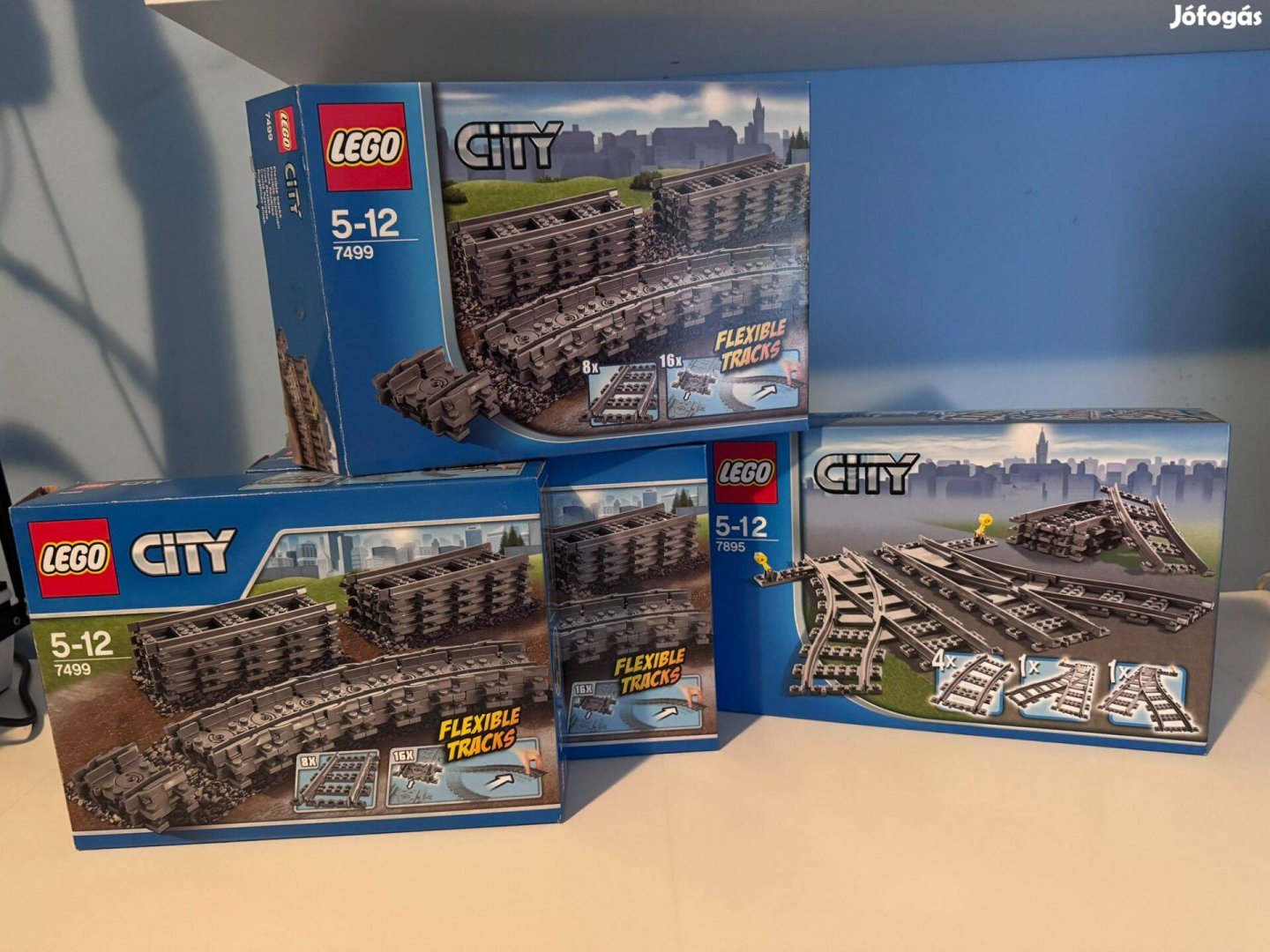 LEGO City - Vasúti sínek és váltók (7499, 7895)