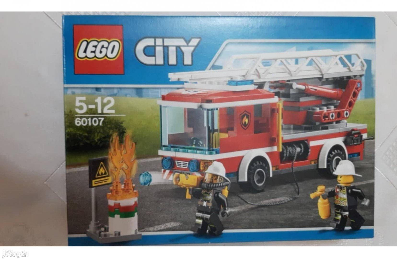 LEGO City létrás tűzoltóautó bontatlan ritkaság