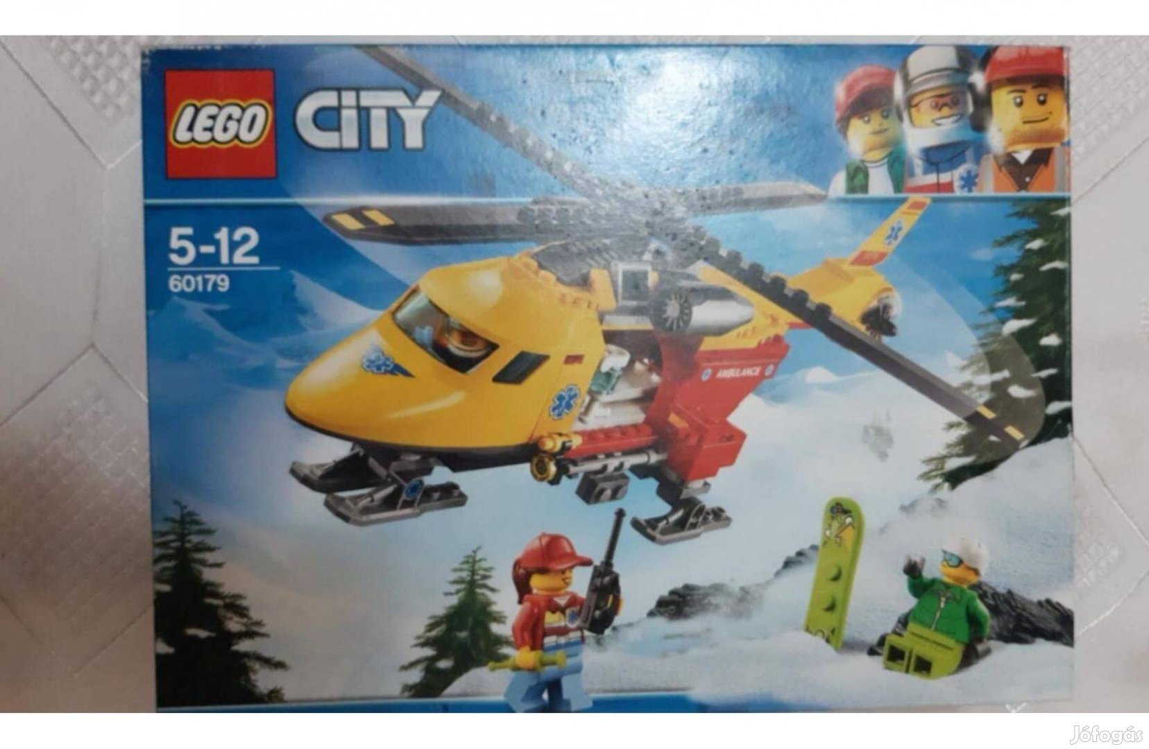 LEGO City mentőhelikopter bontatlan új