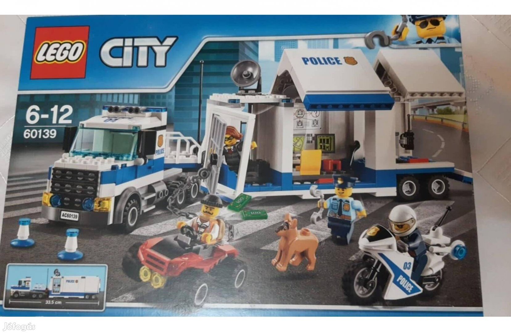 LEGO City rendőr parancsnoki központ