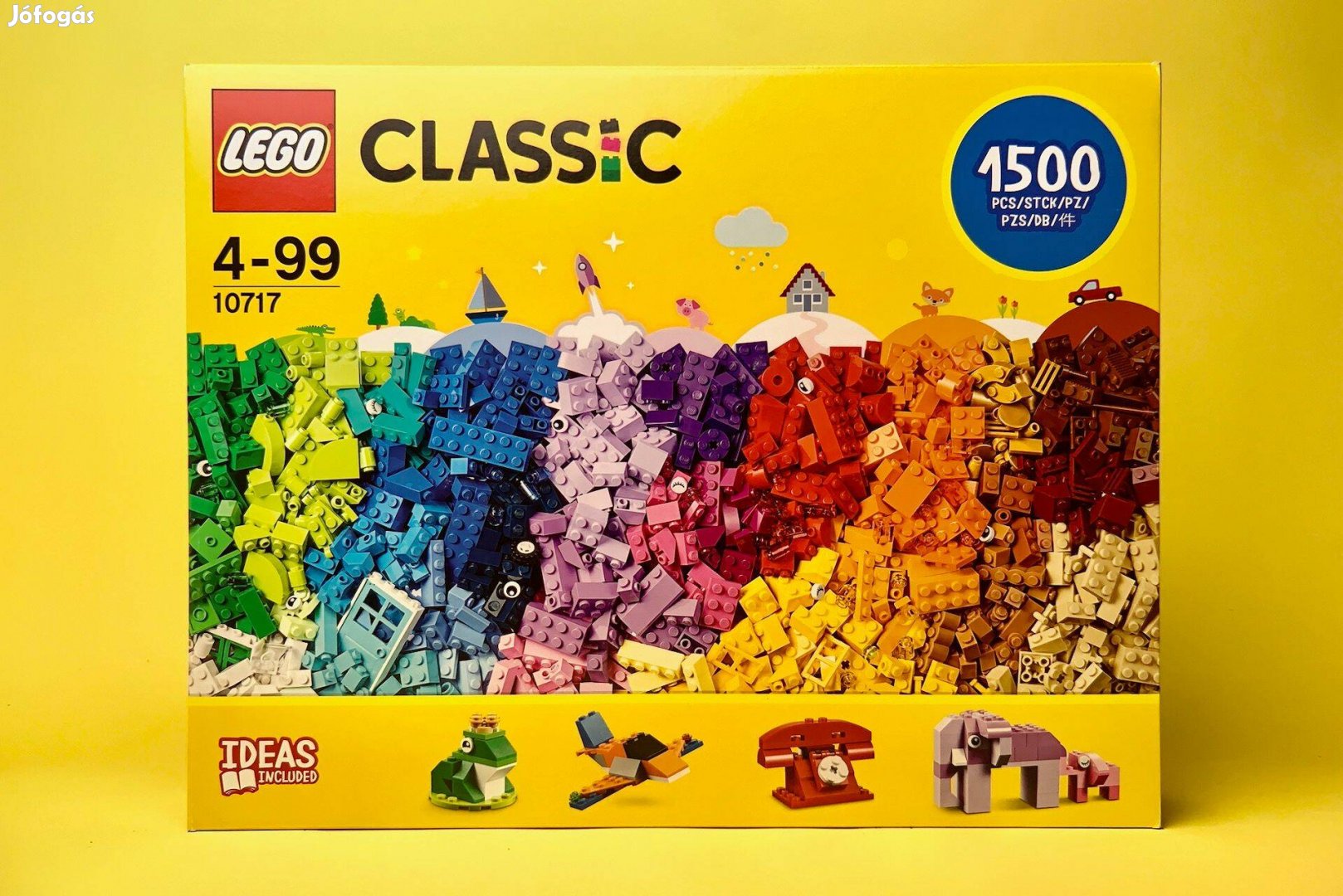 LEGO Classic 10717 Extra Large Brick Box, Új, Bontatlan