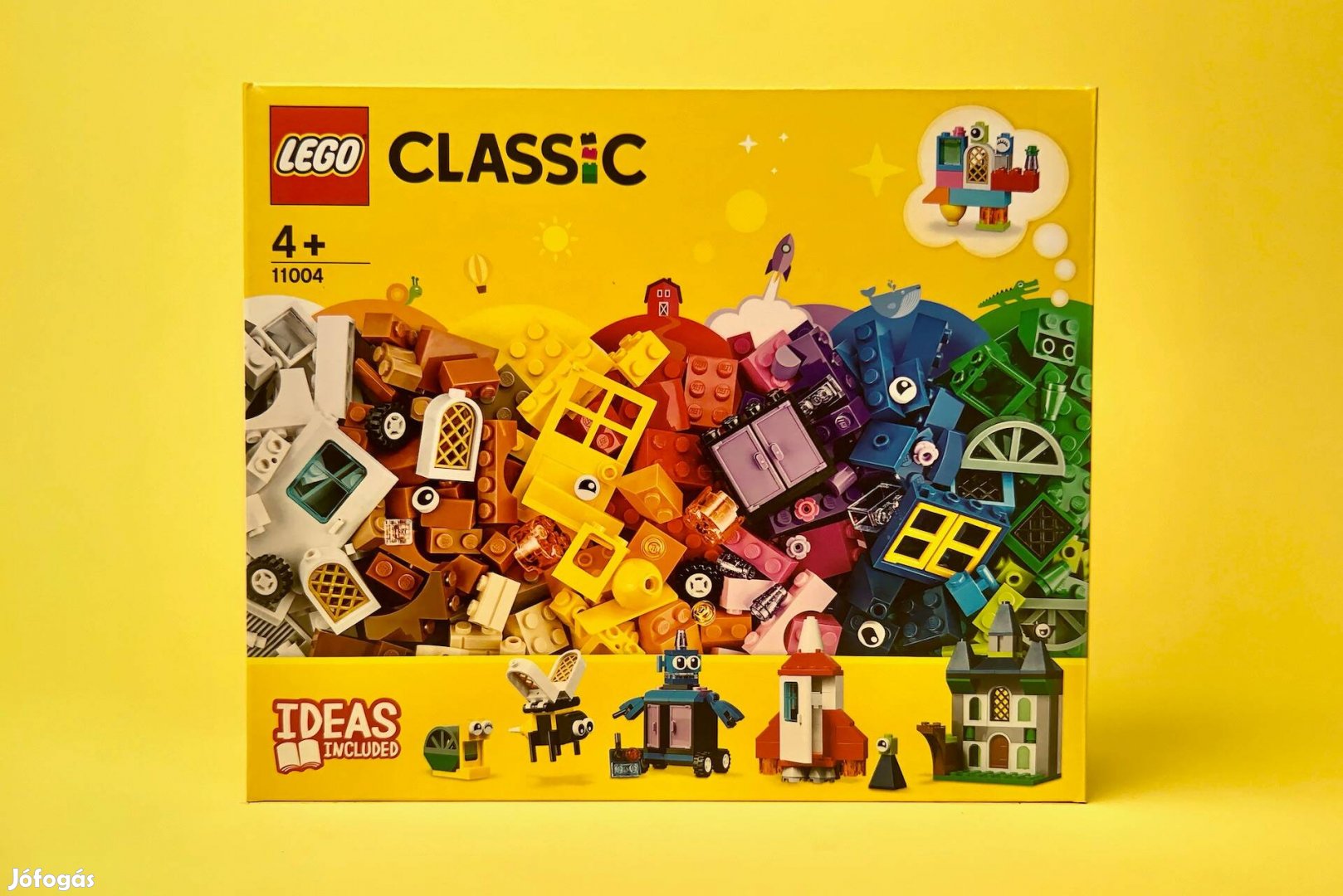 LEGO Classic 11004 Windows of Creativity, Új, Bontatlan