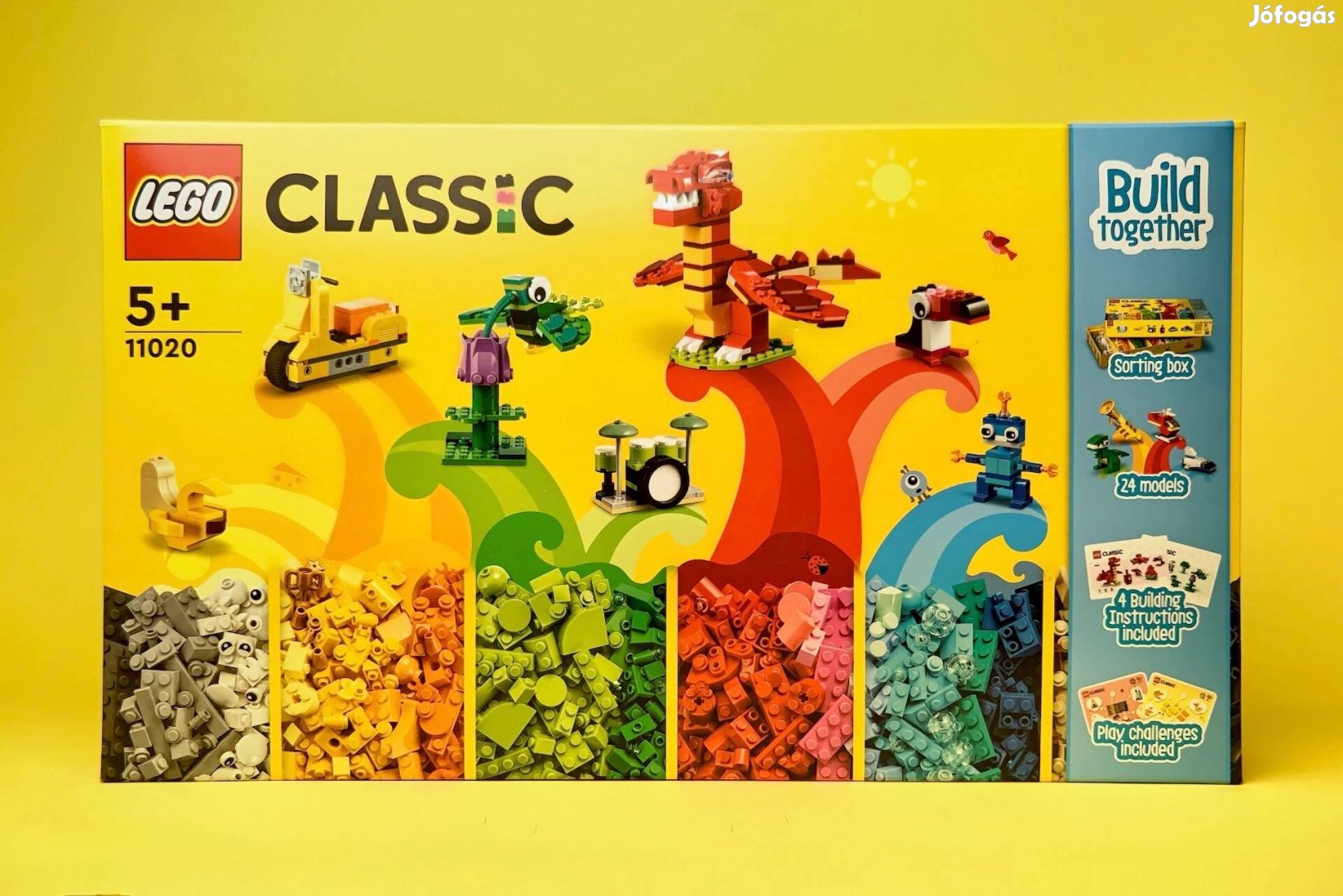 LEGO Classic 11020 Build Together, Új, Bontatlan