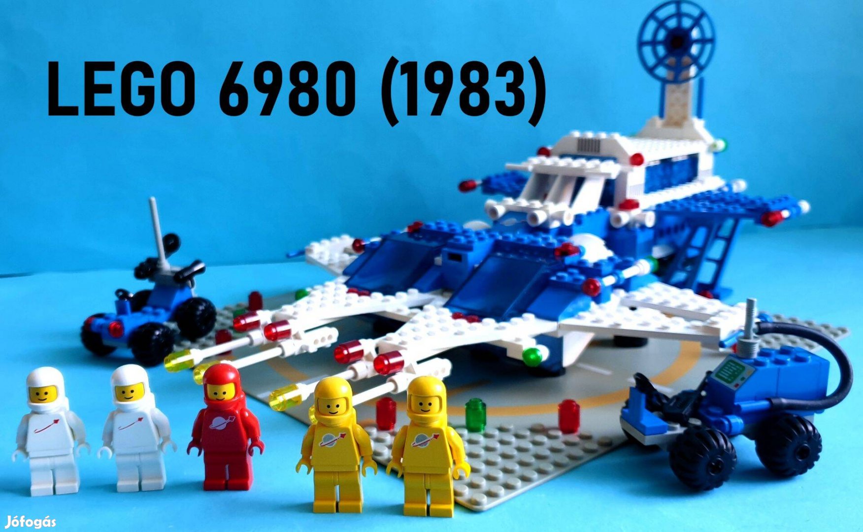 LEGO Classic Space 6980 Galaxy Commander 1983, hiánytalan