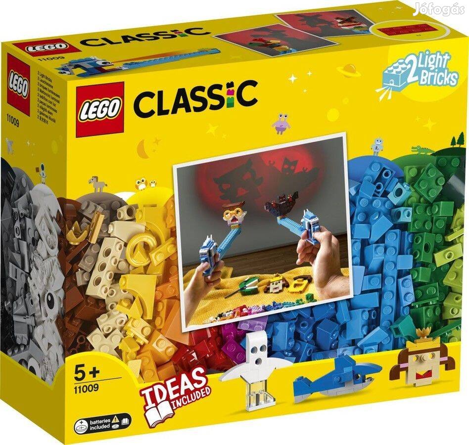 LEGO Classic - 11009 - Kockák és fények (441db-os!) ()