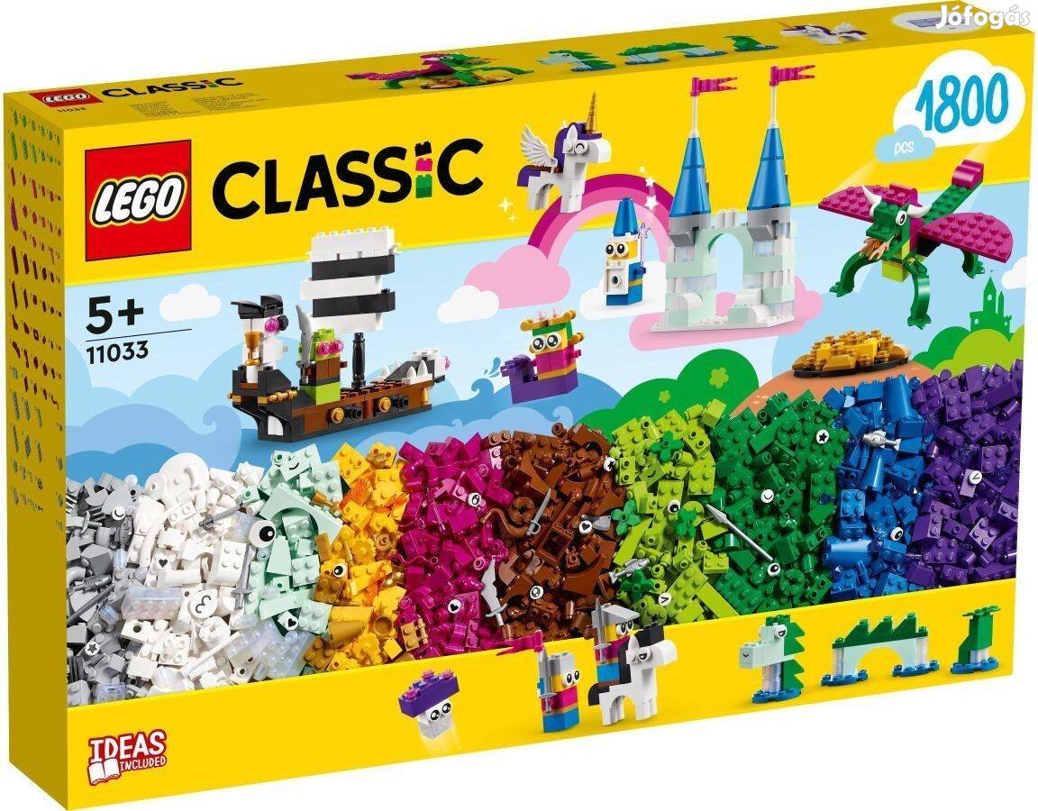 LEGO Classic - 11033 - Kreatív fantáziavilág (1800db-os!!!)