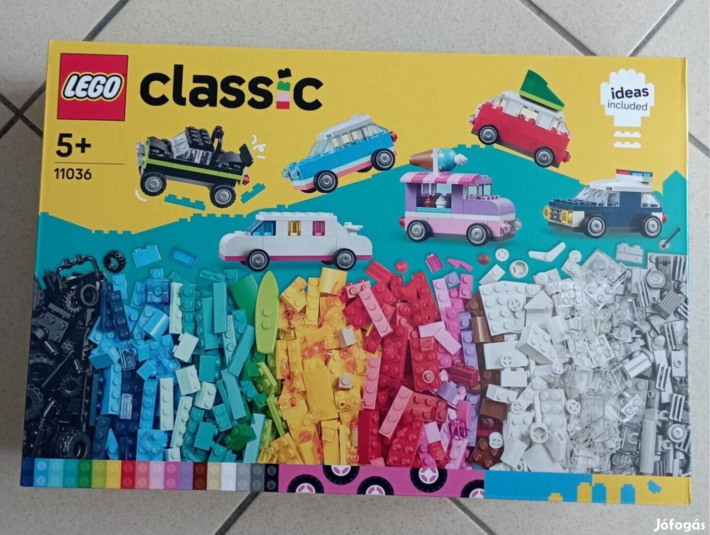 LEGO Classic - Kreatív járművek 11036 (Bontatlan, új.)