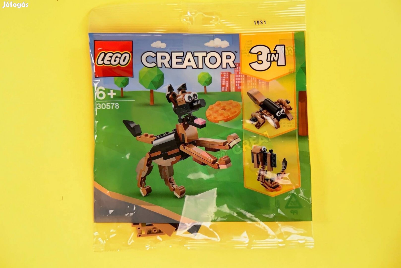 LEGO Creator 30578 German Shepherd, Új, Bontatlan