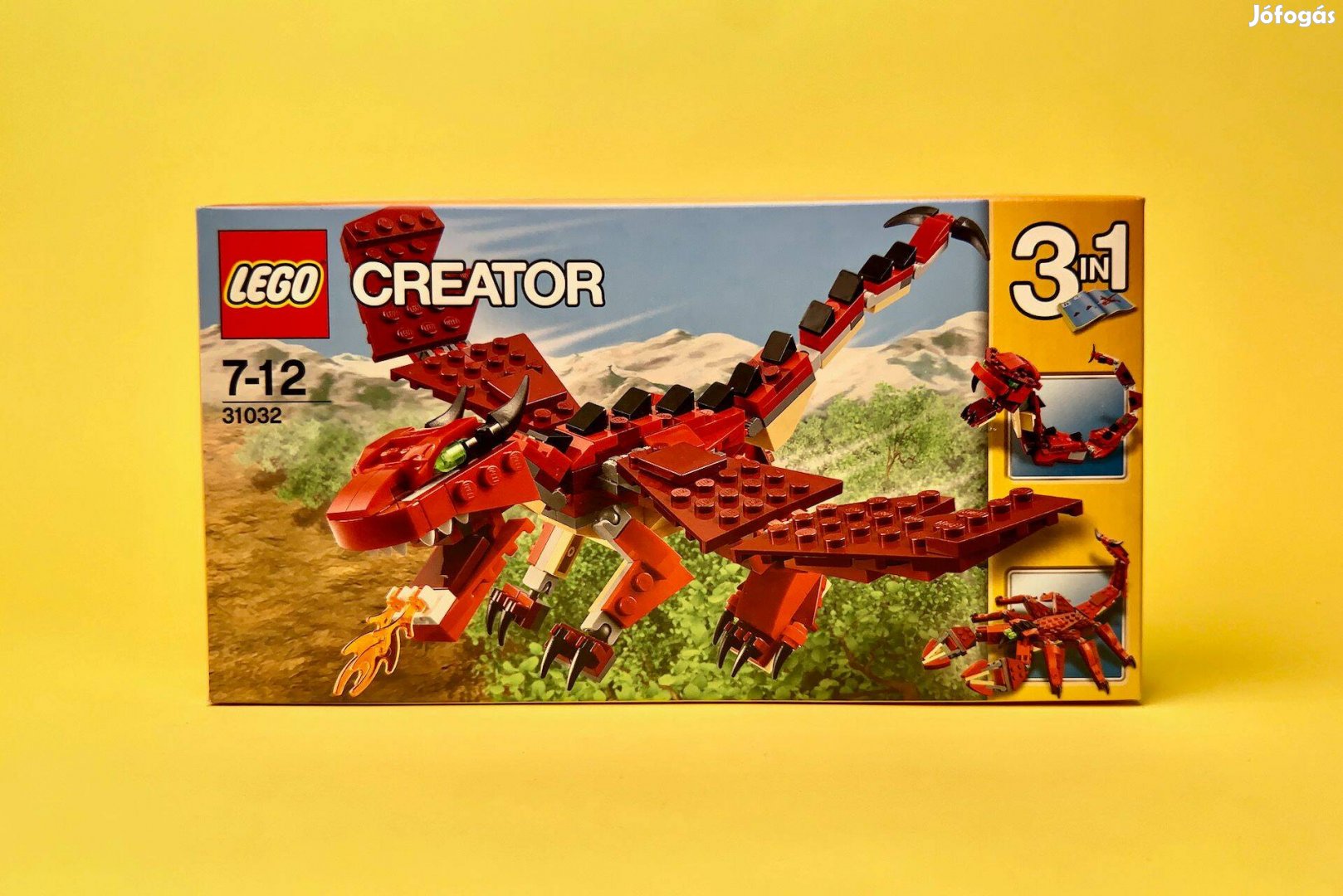 LEGO Creator 31032 Red Creatures, Új, Bontatlan
